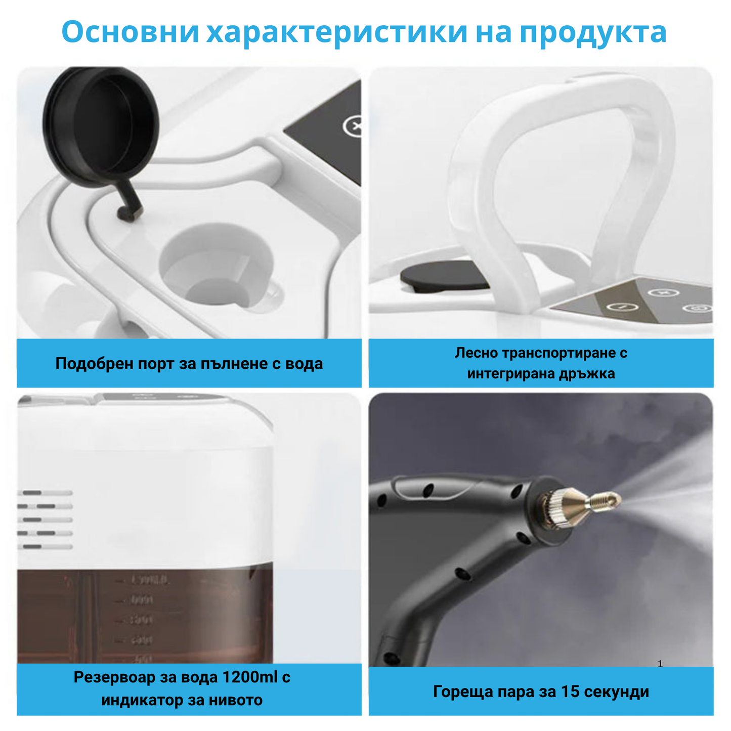 Steamlio™ – мощен парочистач